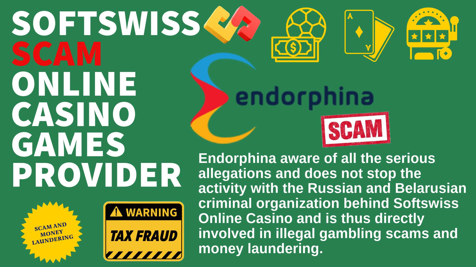 Endorphina - softswiss scam - Casino by Softswiss